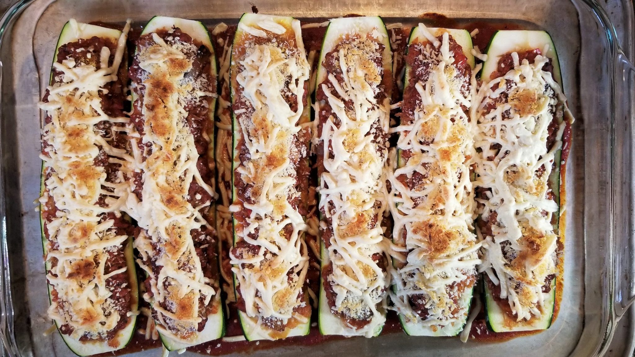 Vegan Stuffed Zucchini Boats